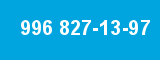 996 827-13-97